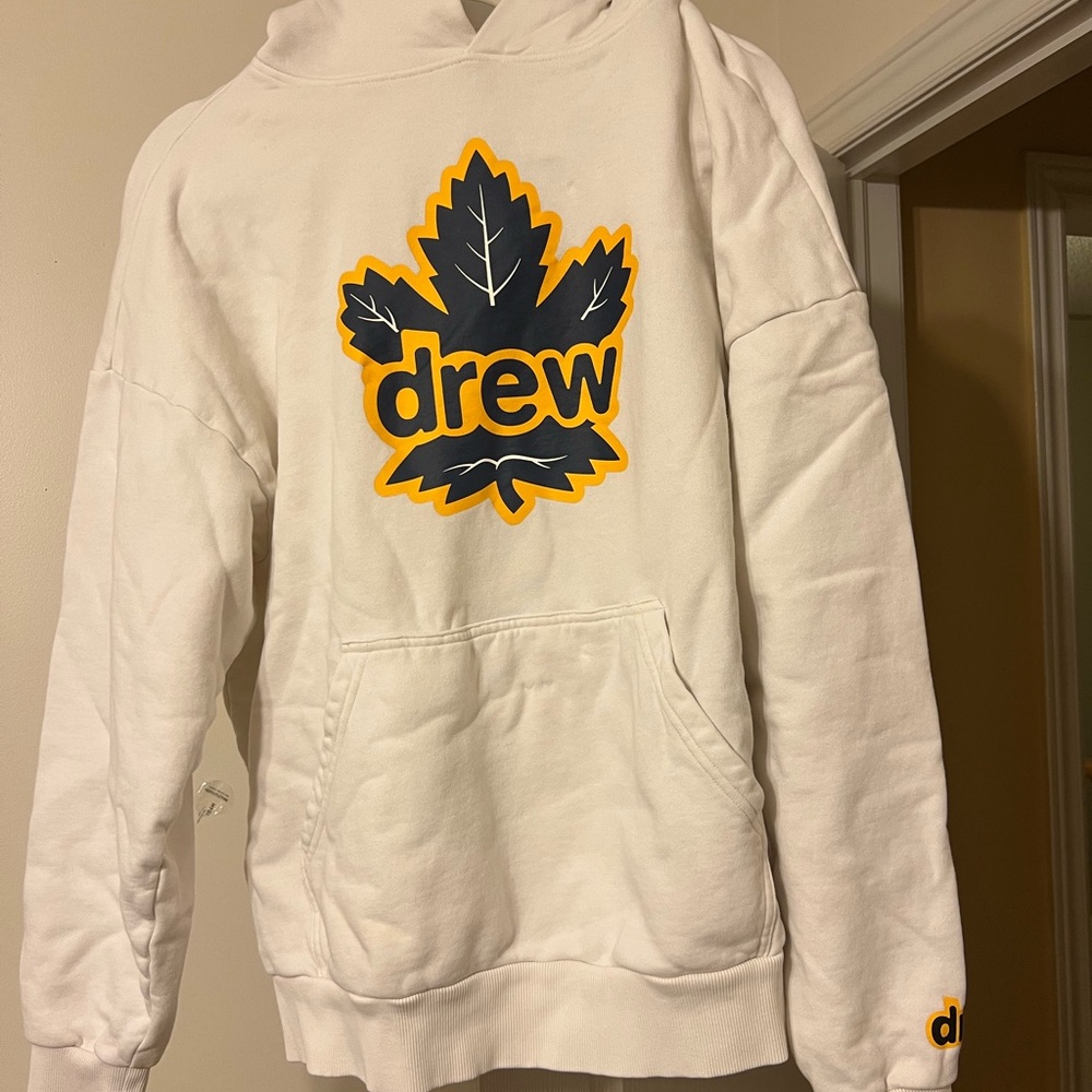 DREW HOUSE X TORONTO MAPLE LEAFS - White hoodie